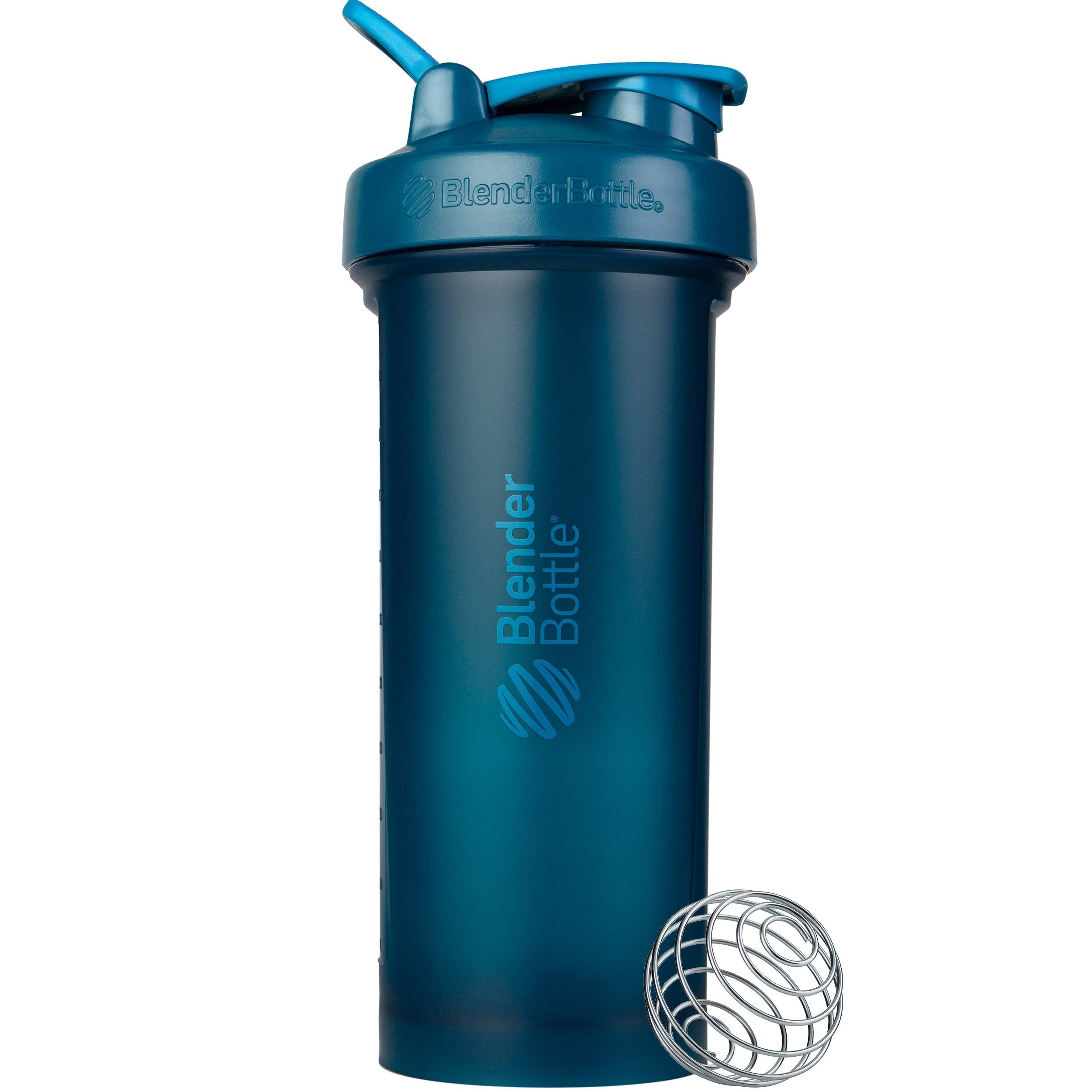 BlenderBottle Classic V2 frontal 45 oz en Ocean Blue mostrando diseño y capacidad