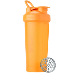 BlenderBottle Classic V2 frontal mango mostrando diseño atractivo y capacidad
