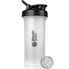 BlenderBottle Classic V2 frontal mostrando capacidad y diseño, ideal para mezclar eficazmente