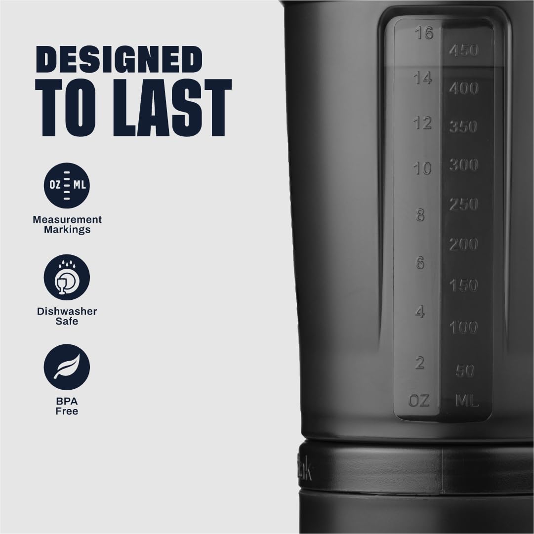 BlenderBottle organizador de pastillas integrado manteniendo cápsulas separadas