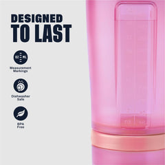 BlenderBottle organizador de pastillas integrado que mantiene comprimidos ordenados