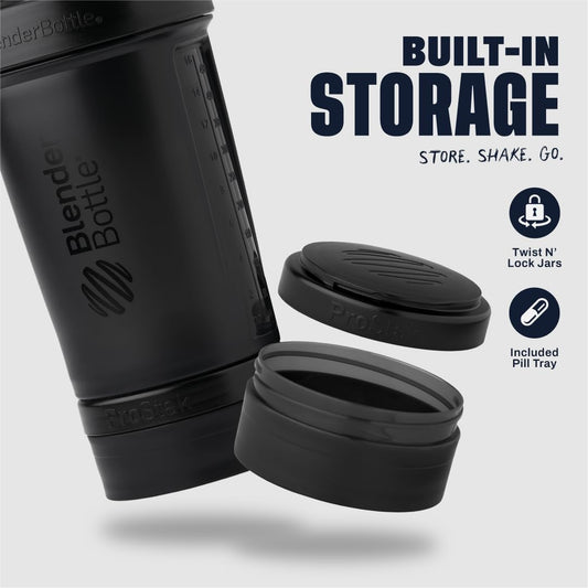 BlenderBottle detalle de la tapa ProSeries con SpoutGuard que protege higiene
