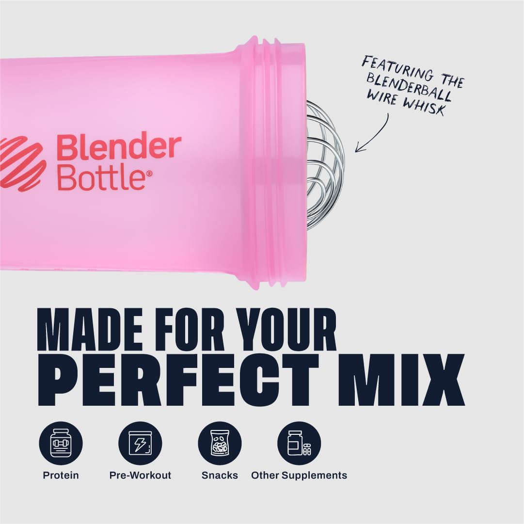 BlenderBottle tarros Twist n' Lock interconectados para almacenar polvos y snacks