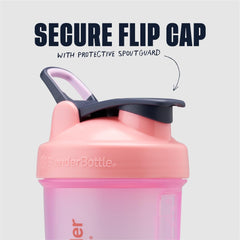 BlenderBottle close-up de la BlenderBall mezcladora para batidos sin grumos