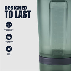 BlenderBottle ProStak en uso en gimnasio facilita preparar batidos al instante