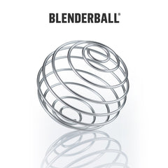 BlenderBottle Radian interior con BlenderBall de acero 316 para mezclas suaves