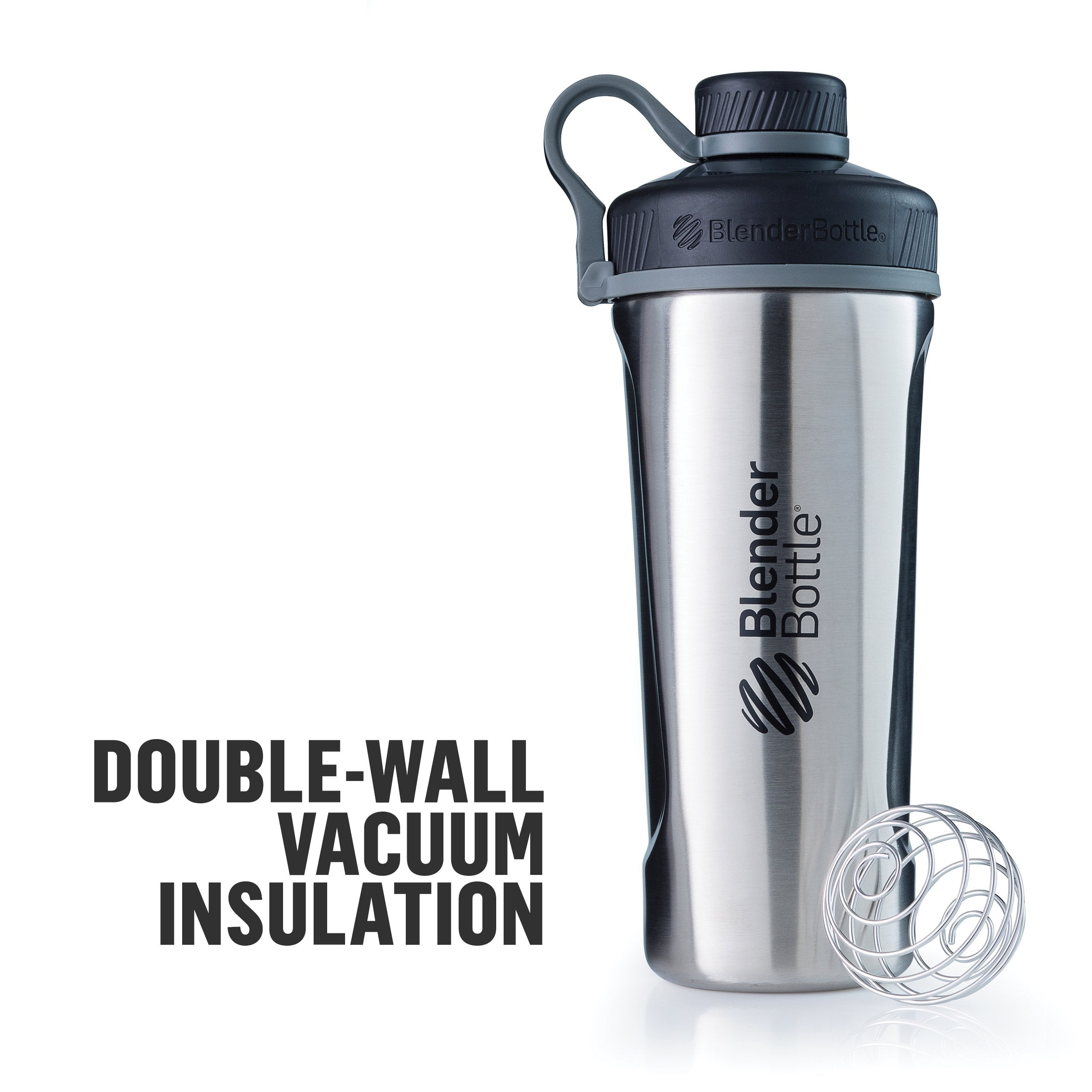 BlenderBottle Radian corte lateral que muestra doble pared y aislamiento