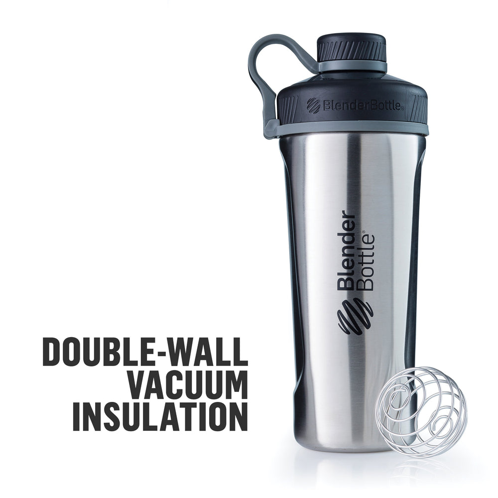 BlenderBottle Radian corte lateral que muestra doble pared y aislamiento