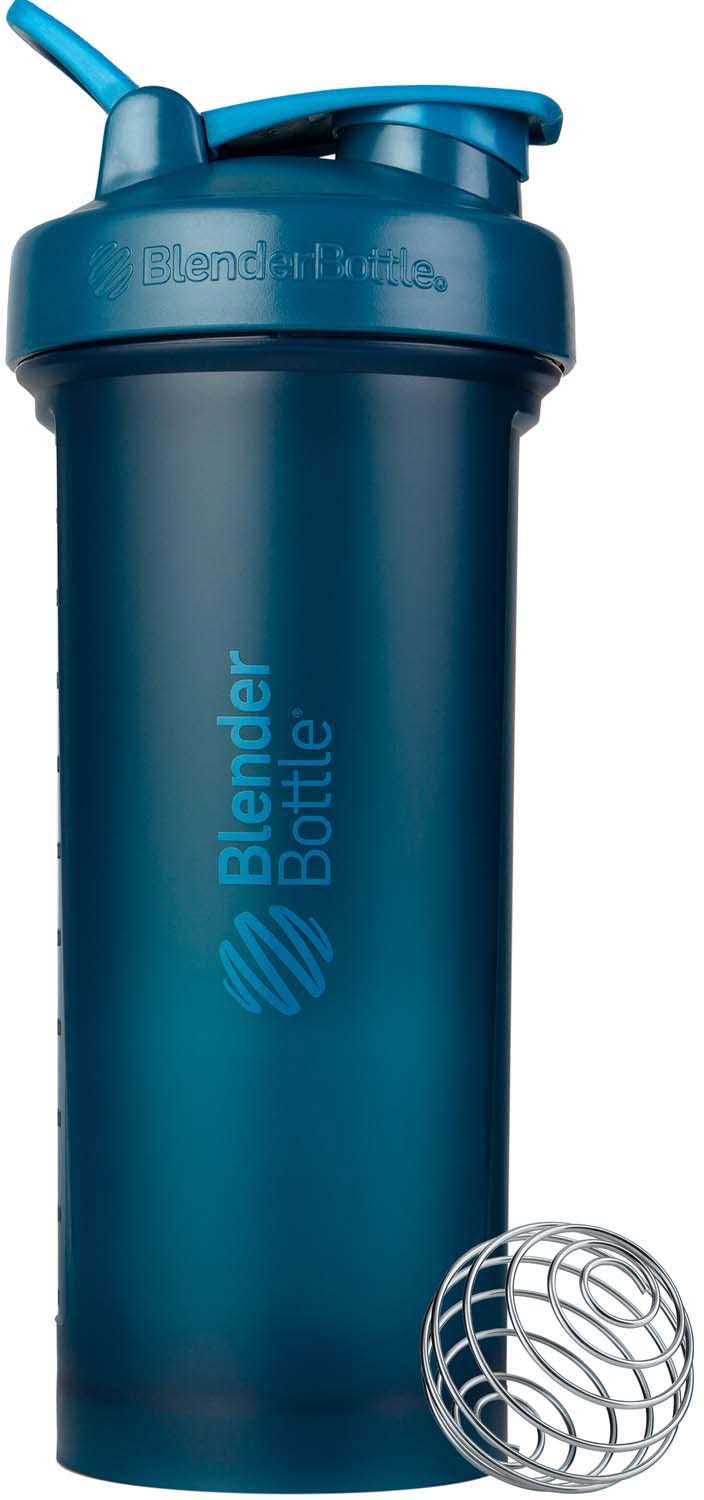 Tapa con SpoutGuard de BlenderBottle que mantiene la boquilla limpia y segura