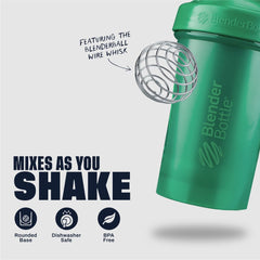 Tapa con SpoutGuard y flip cap de BlenderBottle para mantener el pico limpio y evitar fugas