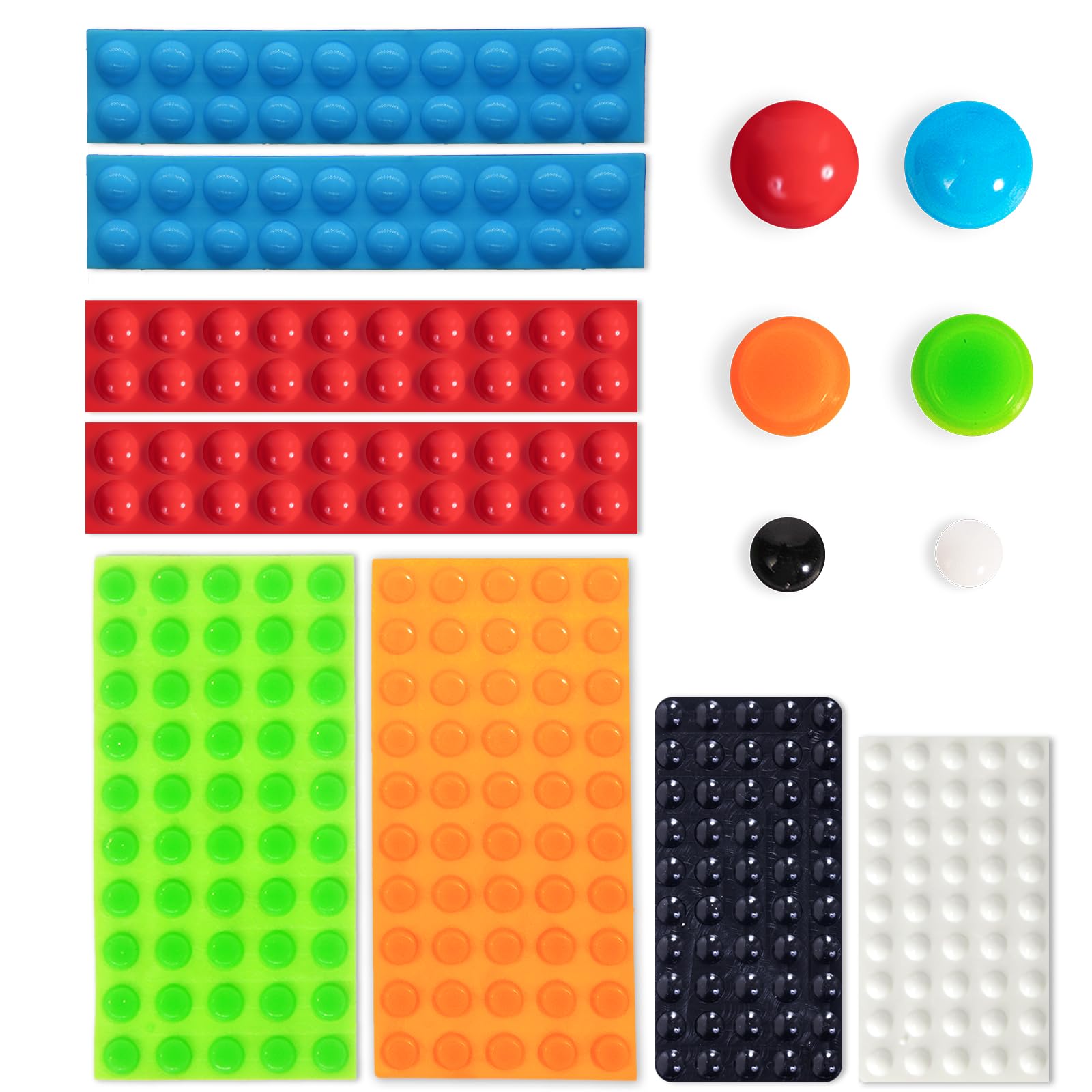 BLEWAY empaque frontal con 280 piezas y colores visibles para organización táctil