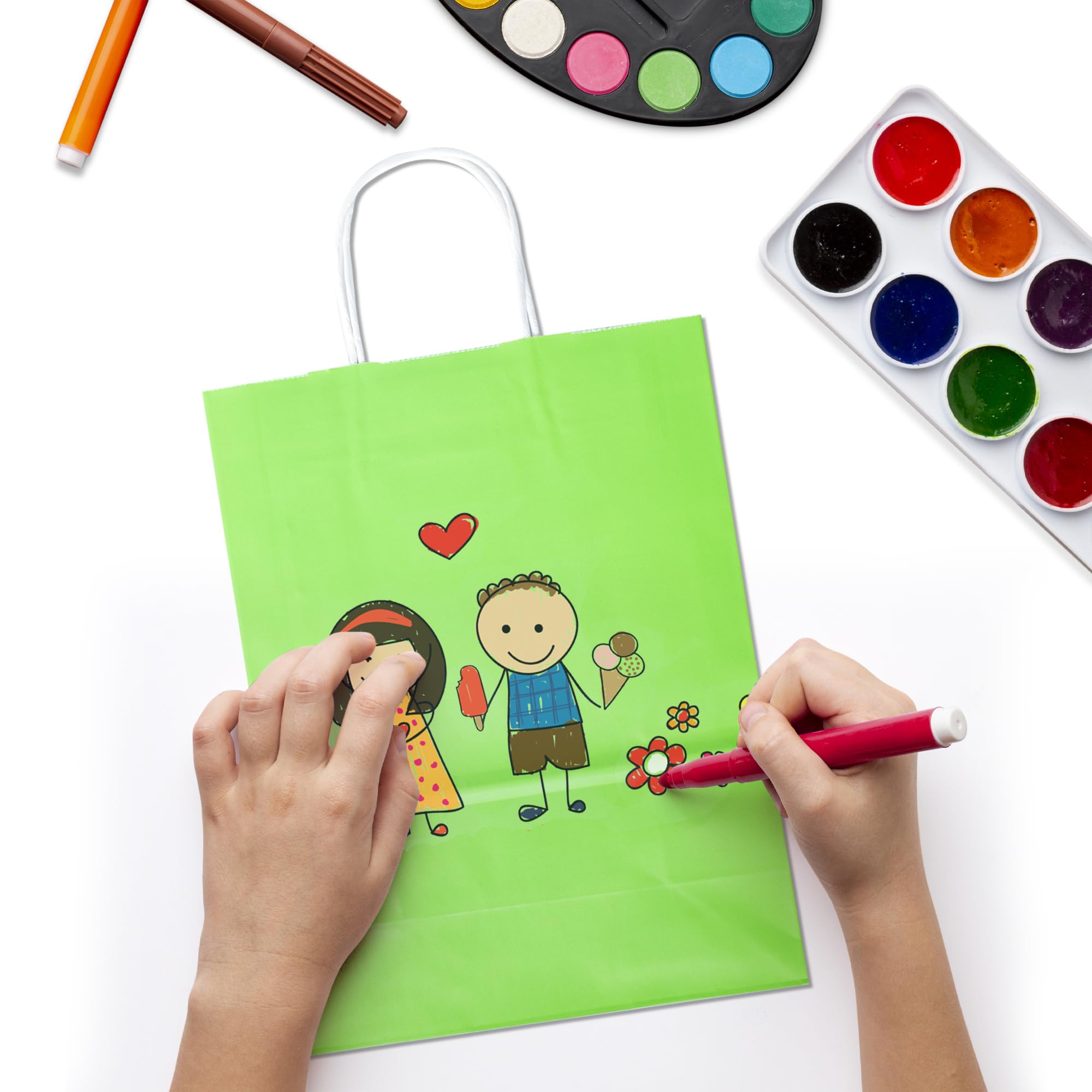 BLEWINDZ detalle de la textura del papel kraft, resistente y apta para personalizar