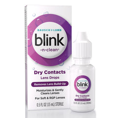 BLINK empaque frontal mostrando el producto y beneficios inmediatos