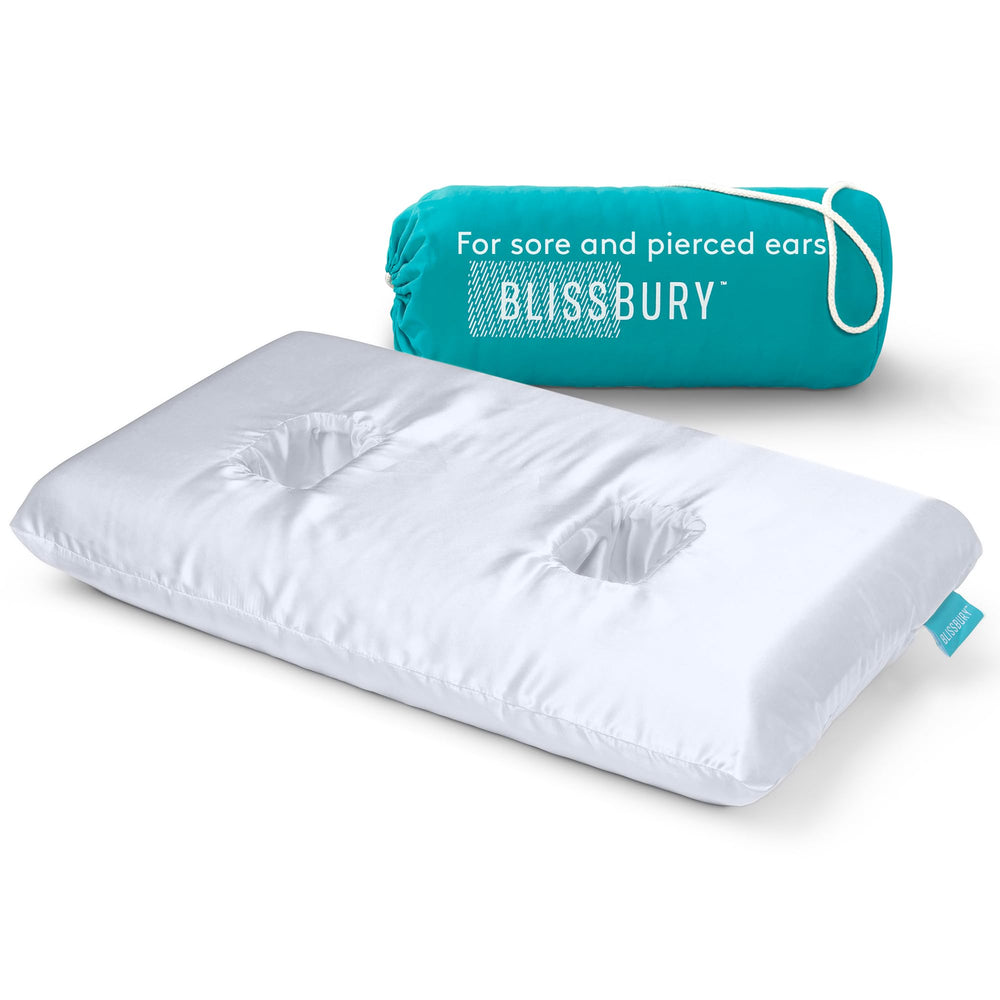 BLISSBURY vista frontal del cojín, protección cómoda para piercing