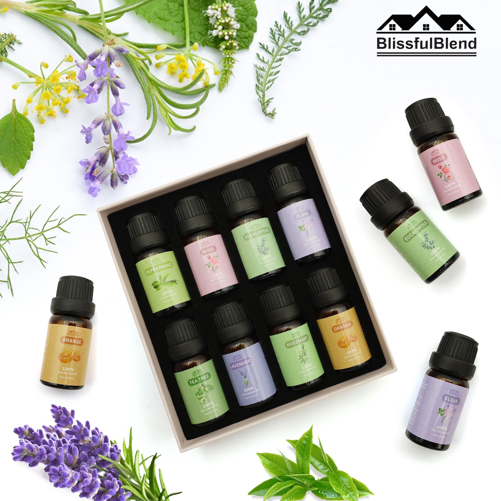 BlissfulBlend ambiente relajante en sala ambientada con difusor