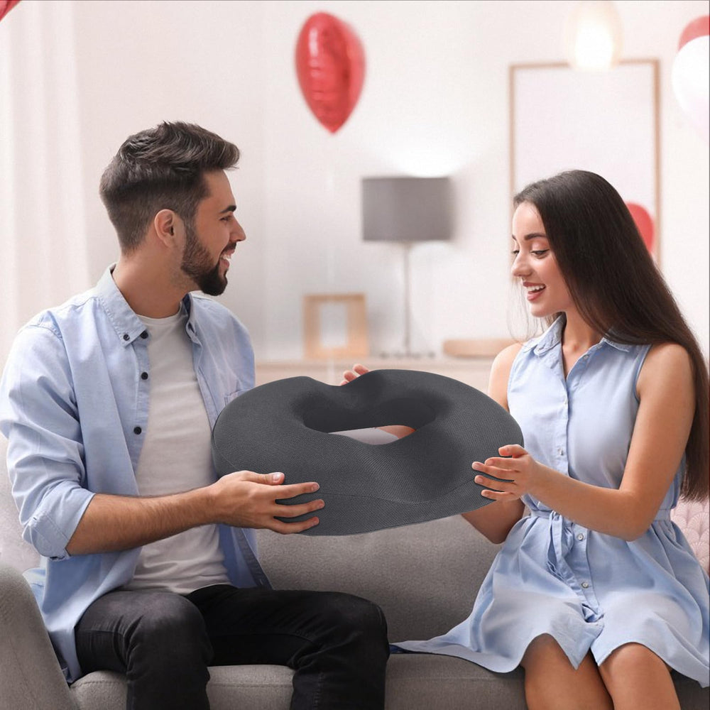 BlissTrends cojín en ambiente de salón listo para viajar y descansar