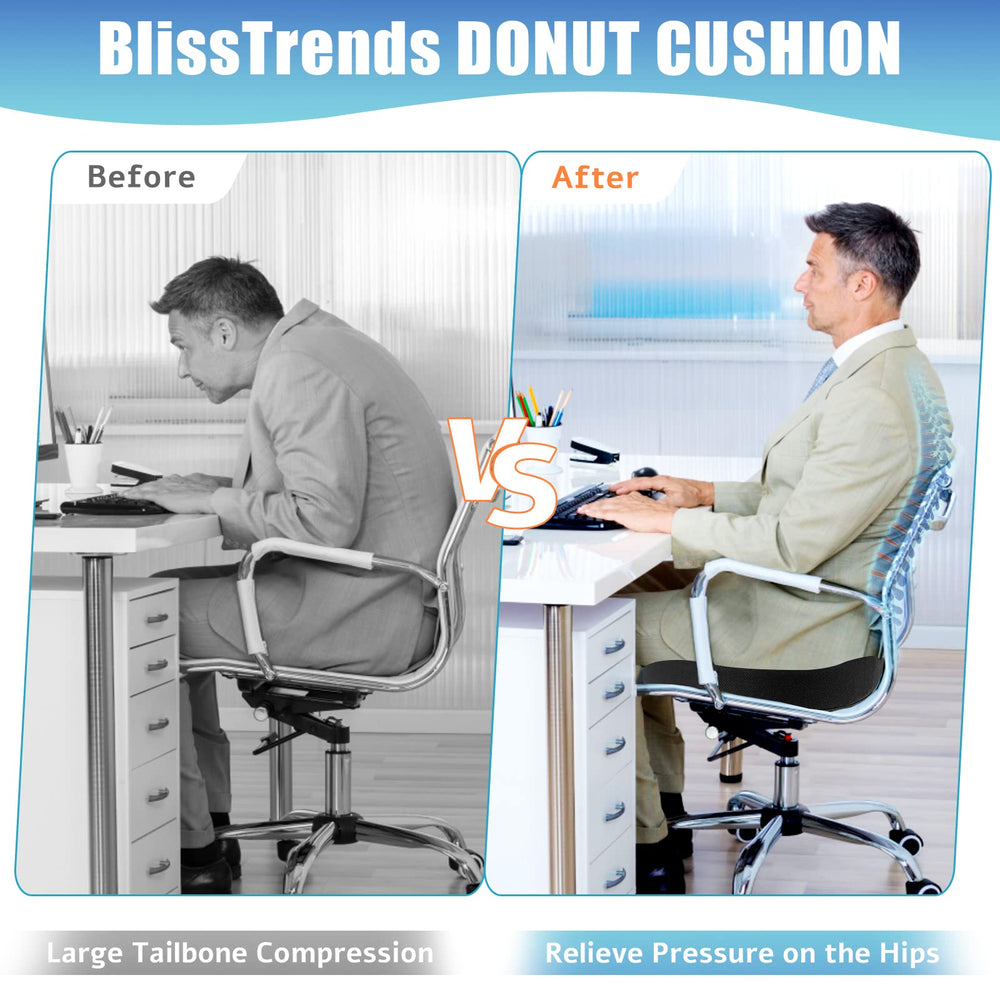 BlissTrends base antideslizante que evita desplazamientos en la silla