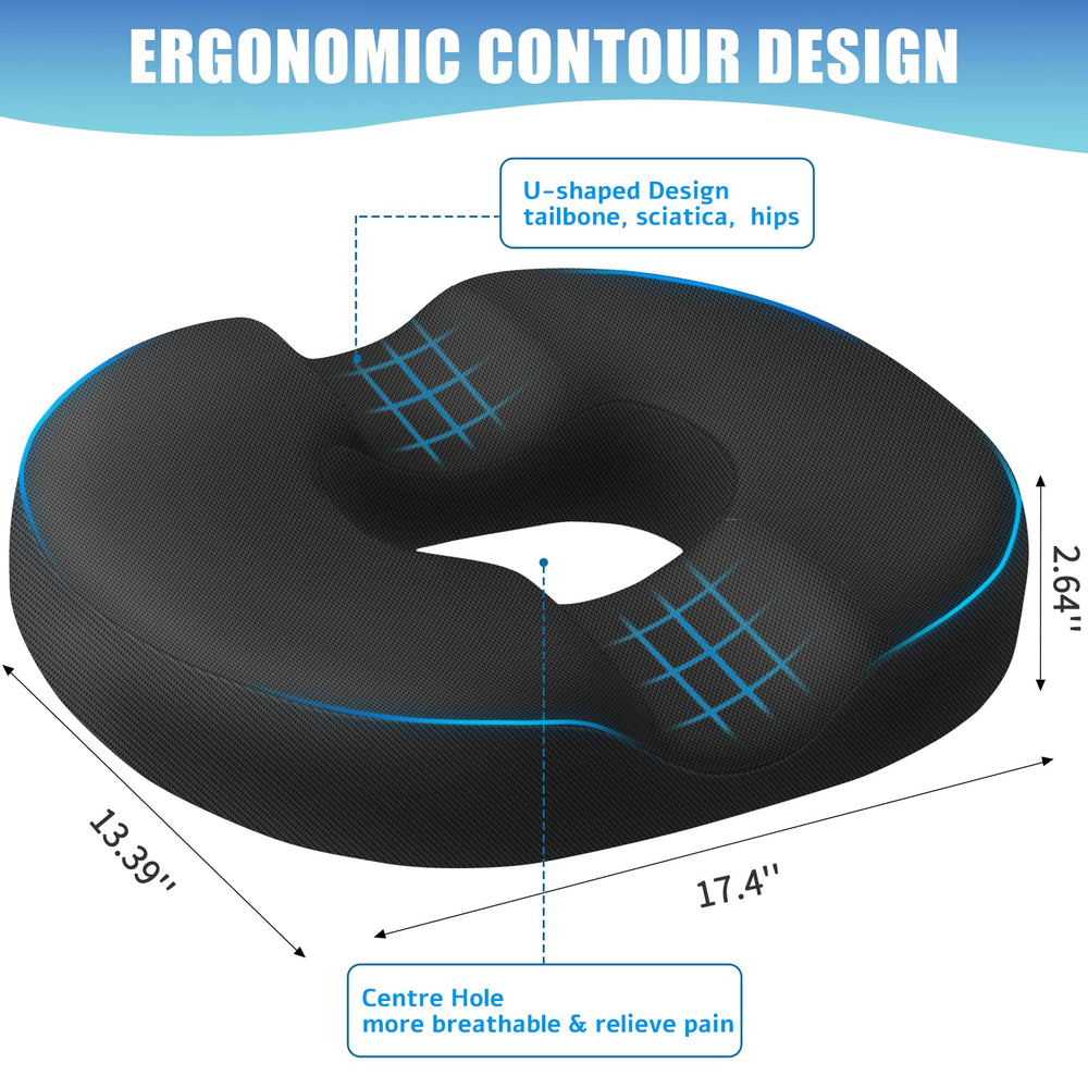 BlissTrends textura de espuma viscoelástica que ofrece soporte adaptable