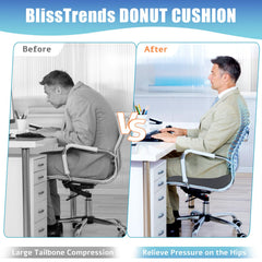 BlissTrends funda desmontable con cremallera para fácil lavado