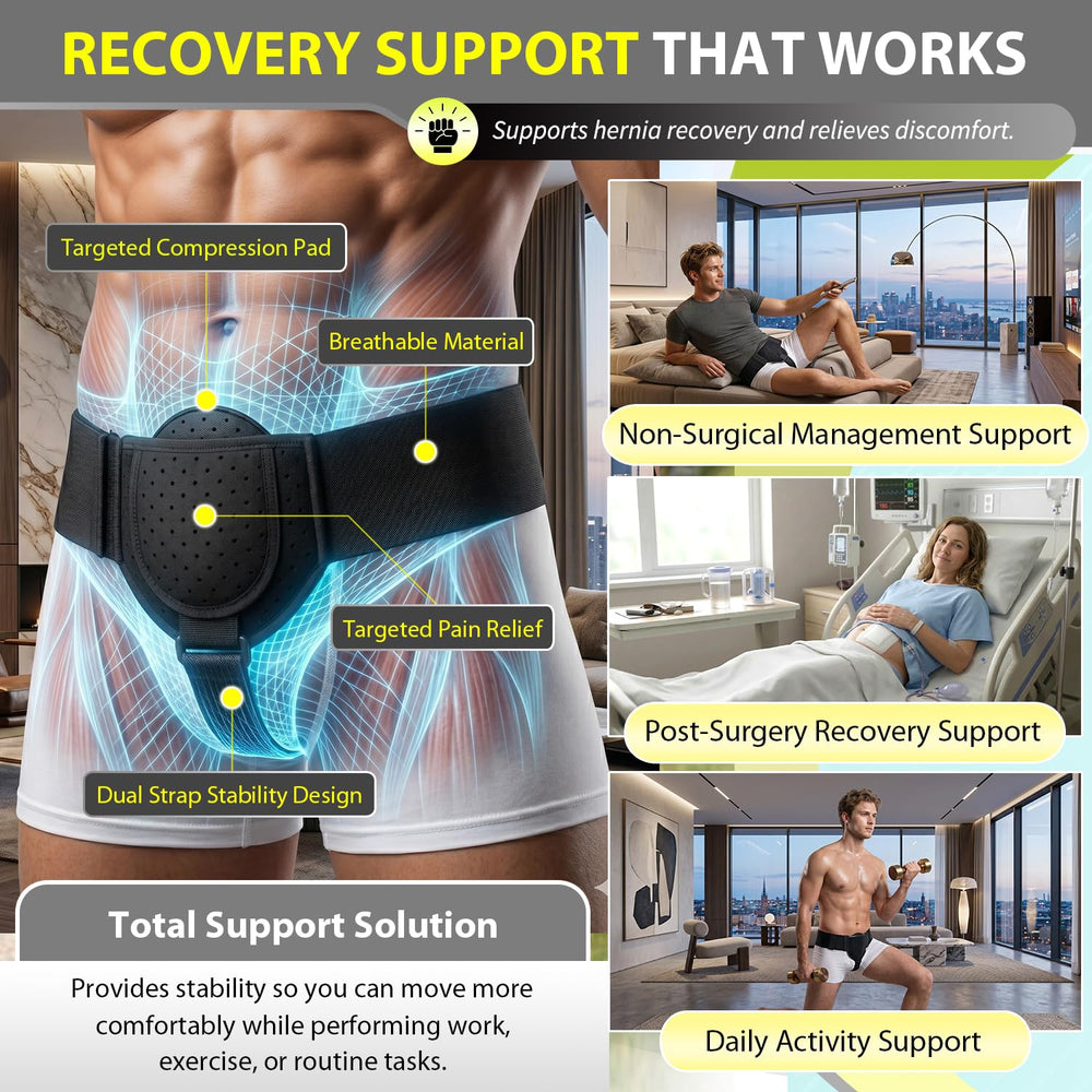 BLITZU correa inguinal ajustable que permite ajuste personalizado