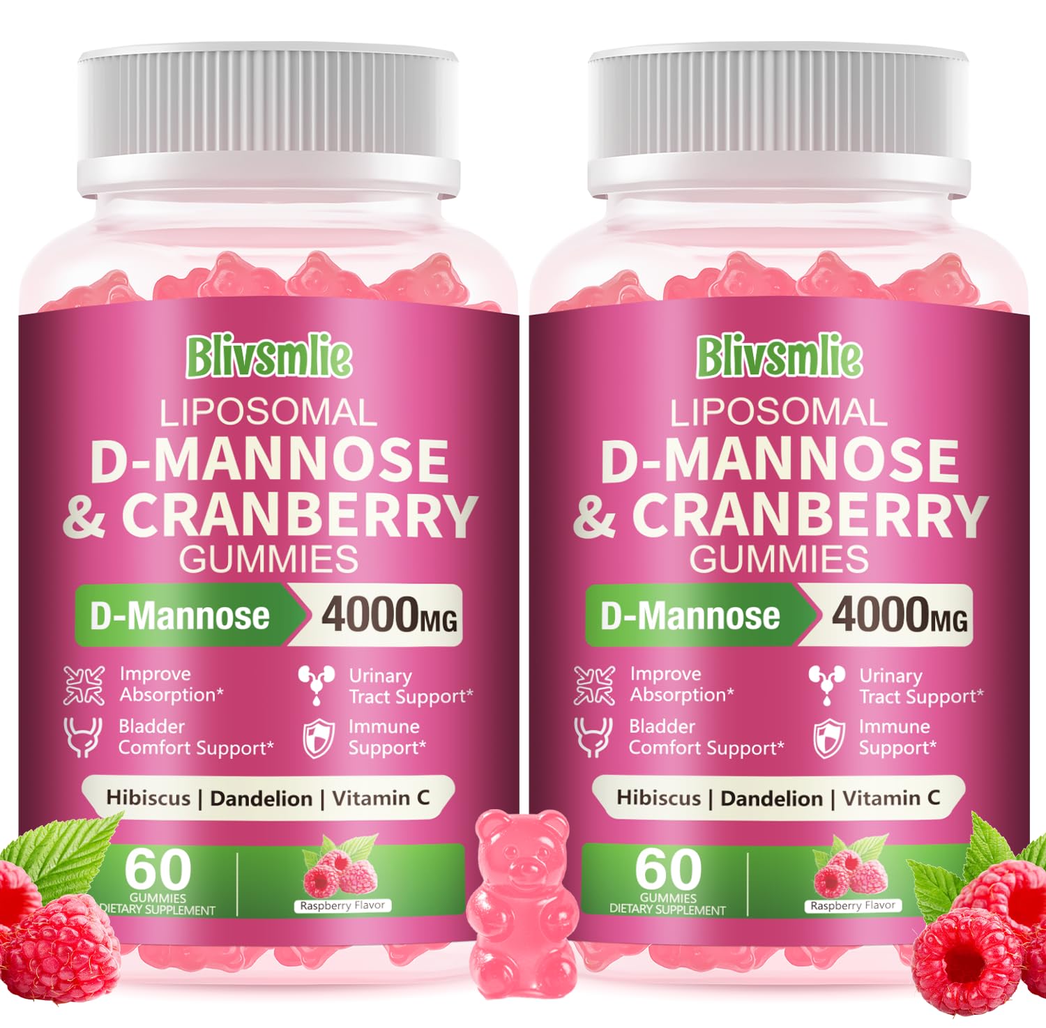 Blivsmlie envase frontal mostrando gominolas y beneficios visibles