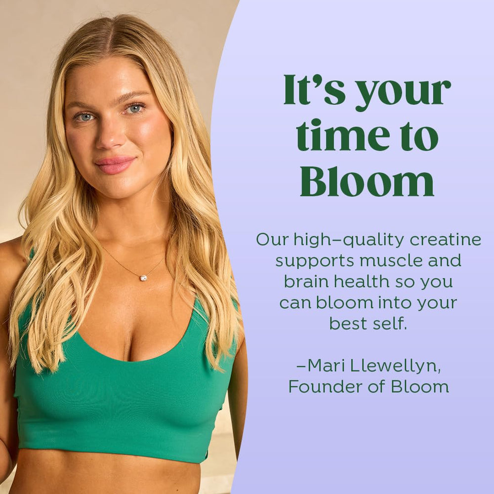 Bloom Nutrition producto en entorno fitness para recuperación