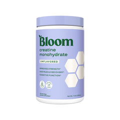 Bloom Nutrition frente del envase con beneficios visibles