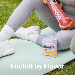 Bloom Nutrition etiqueta de ingredientes clara, muestra información nutricional y beneficios