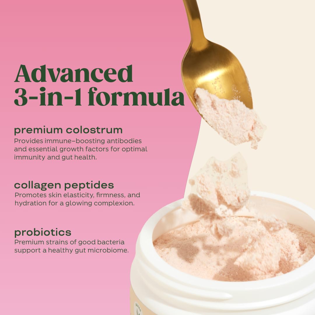 Etiqueta Bloom Nutrition con lista de ingredientes y uso recomendado