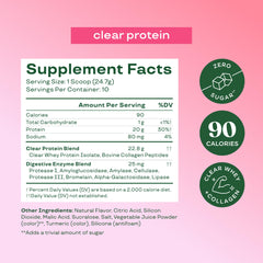 Detalle de ingredientes Bloom Nutrition colágeno y enzimas para digestión