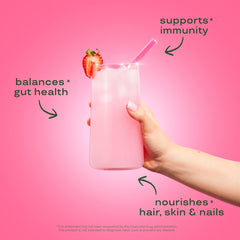 Cuchara con porción de Bloom Nutrition para dosificación precisa