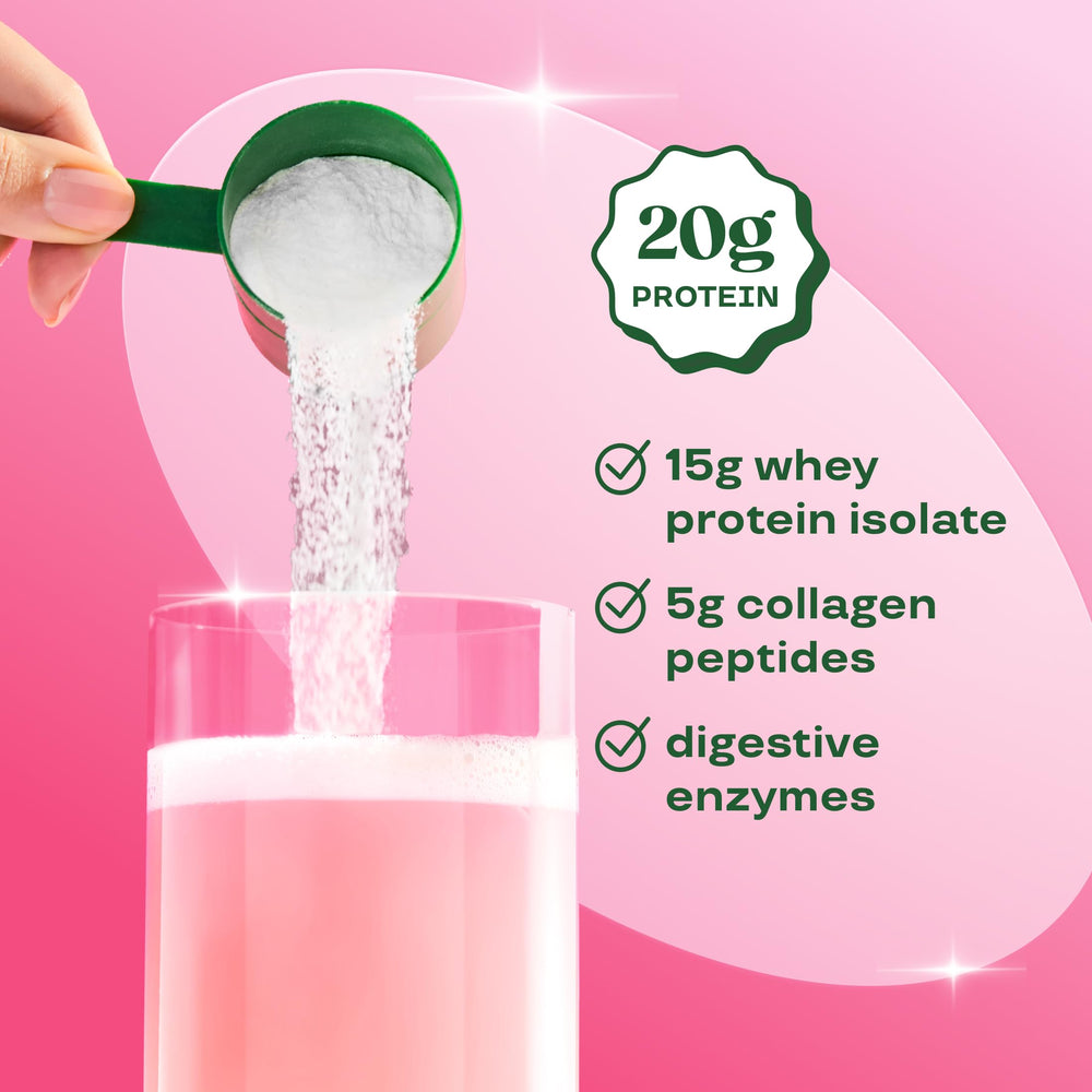 Cucharada medida de Bloom Nutrition para una porción precisa y fácil