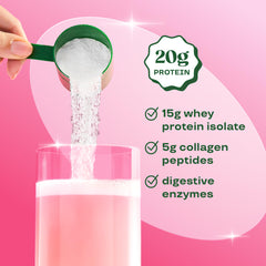 Cucharada medida de Bloom Nutrition para una porción precisa y fácil