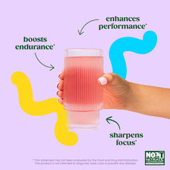 Bloom Nutrition bebida preparada en vaso para energía previa al entrenamiento
