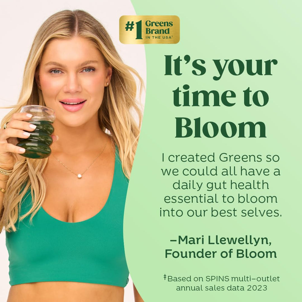 Bloom Nutrition batido preparado en cocina, opción diaria para añadir frutas y superalimentos