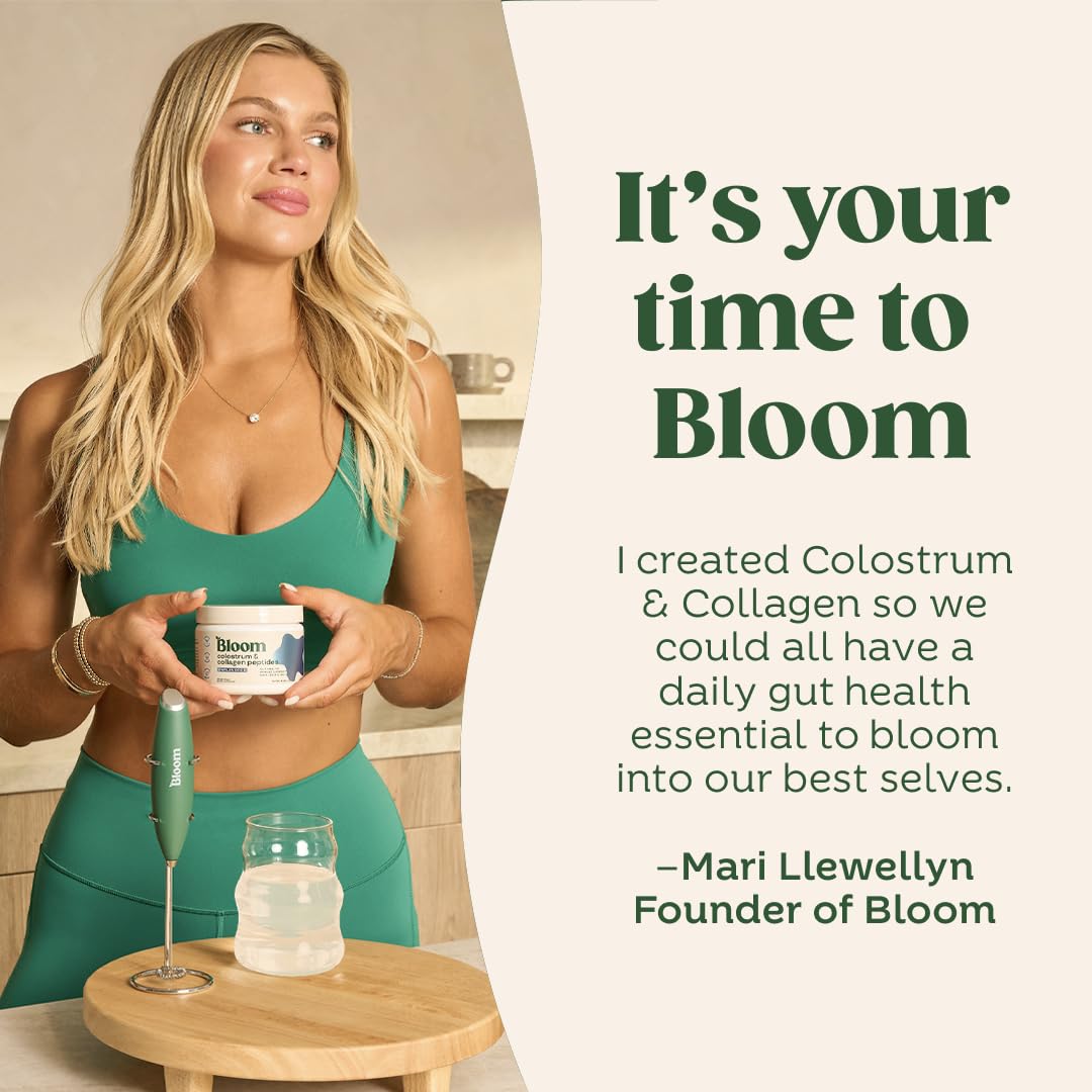 Yogur con Bloom Nutrition en polvo para añadir probióticos fácilmente