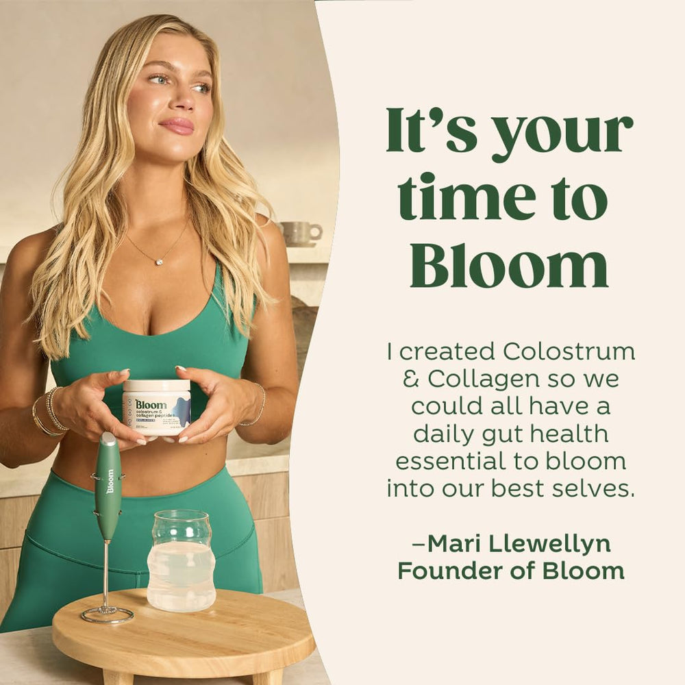 Yogur con Bloom Nutrition en polvo para añadir probióticos fácilmente