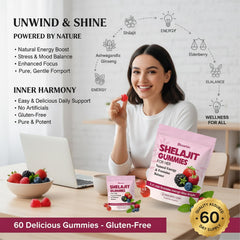 Etiqueta Bloomin Gummies con lista de ingredientes y claridad informativa