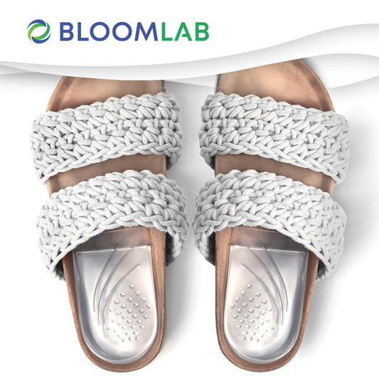 BloomLab primer plano textura de gel, amortiguación y suavidad