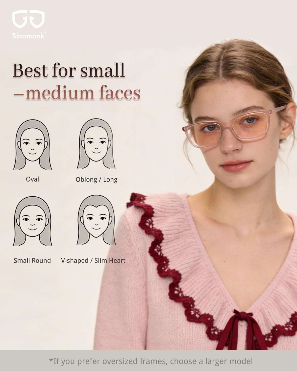 Bloomoak gafas integradas en ambiente diario mostrando aspecto elegante