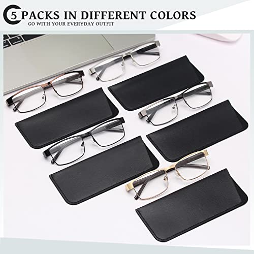 BLS BLUES gafas sobre escritorio de oficina integradas en un look profesional