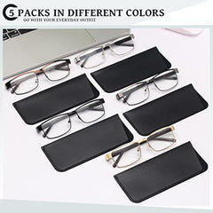 BLS BLUES gafas sobre escritorio de oficina integradas en un look profesional