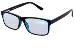 BLUE CUT vista frontal de la montura elegante y cómoda para todo el día