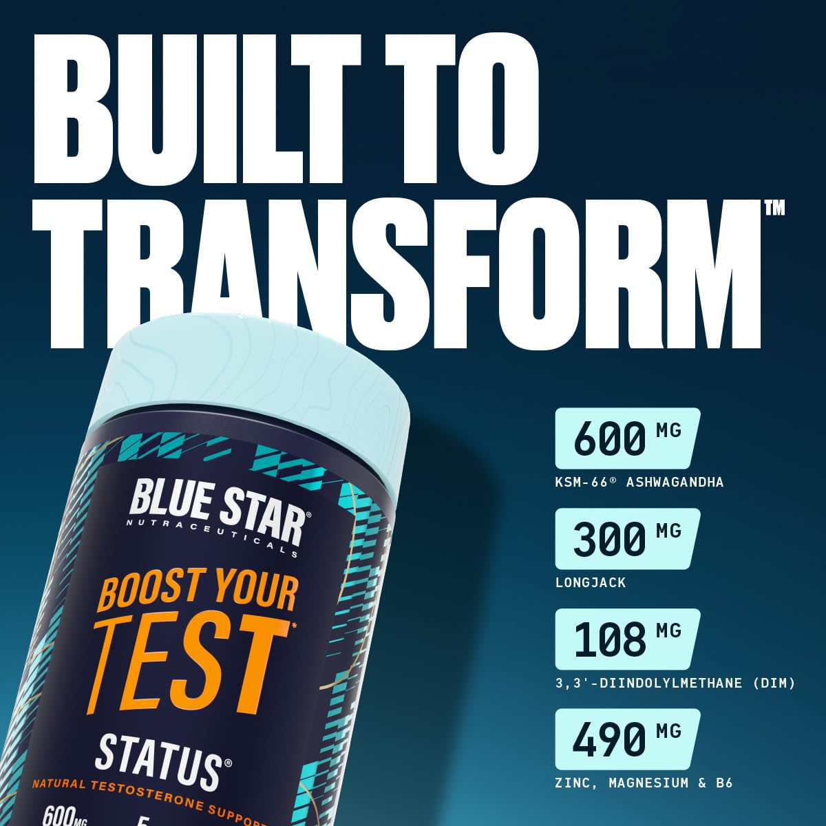 Blue Star Nutraceuticals producto en ambiente de gimnasio transmitiendo energía y recuperación