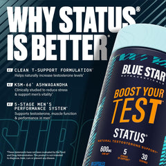 Blue Star Nutraceuticals cápsulas junto a equipo de ejercicio mostrando apoyo al entrenamiento
