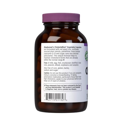 BlueBonnet CholesteRice, esteroles vegetales para una composición lipídica consciente.