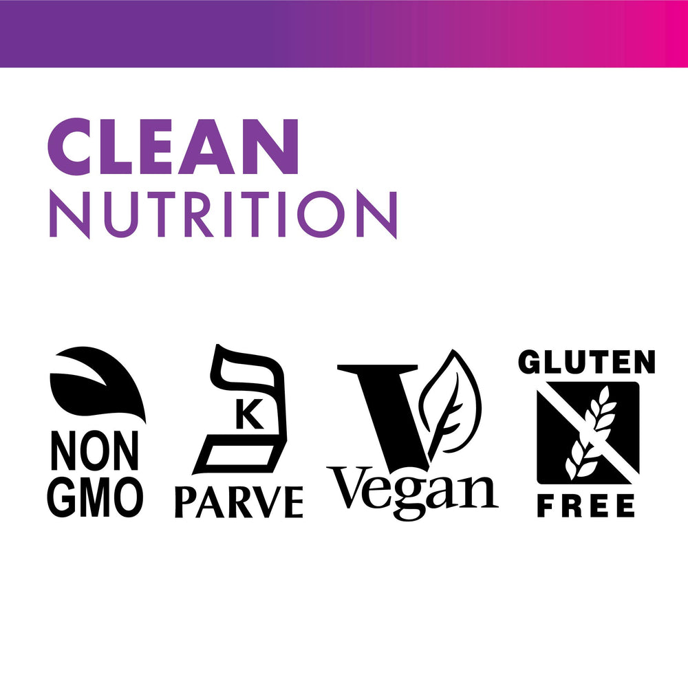 BlueBonnet empaque con sellos vegano y kosher para confianza del consumidor