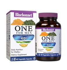 BlueBonnet frente del producto mostrando el frasco y su diseño, claridad de identidad de marca