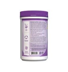 BlueBonnet Sunfiber en cocina con bebida y frutas, integración en estilo de vida saludable