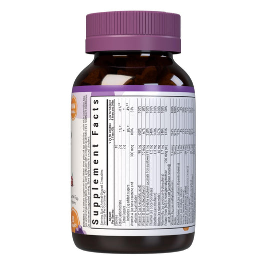 Bluebonnet tabletas masticables en mezcla de colores apetecible